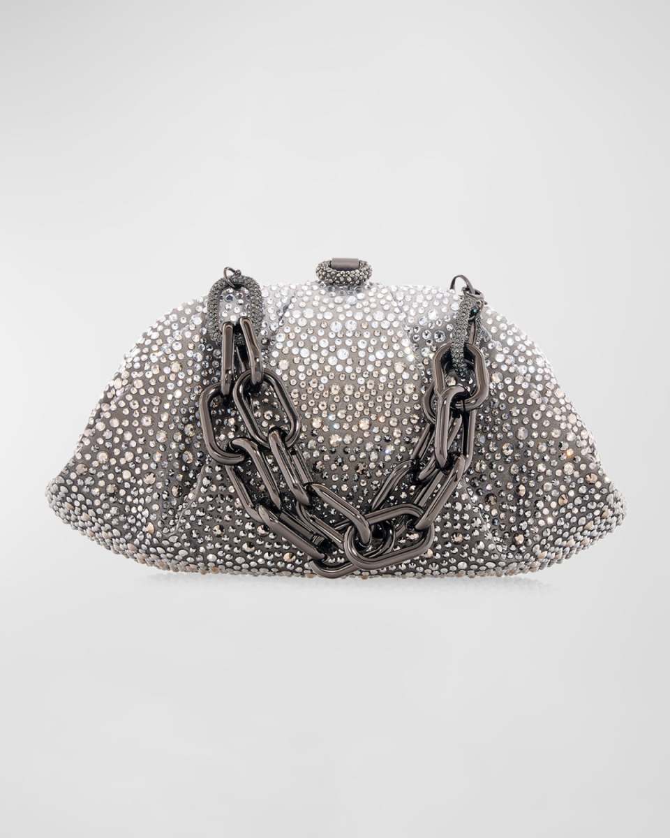 Gemma Crystal Top-Handle Bag